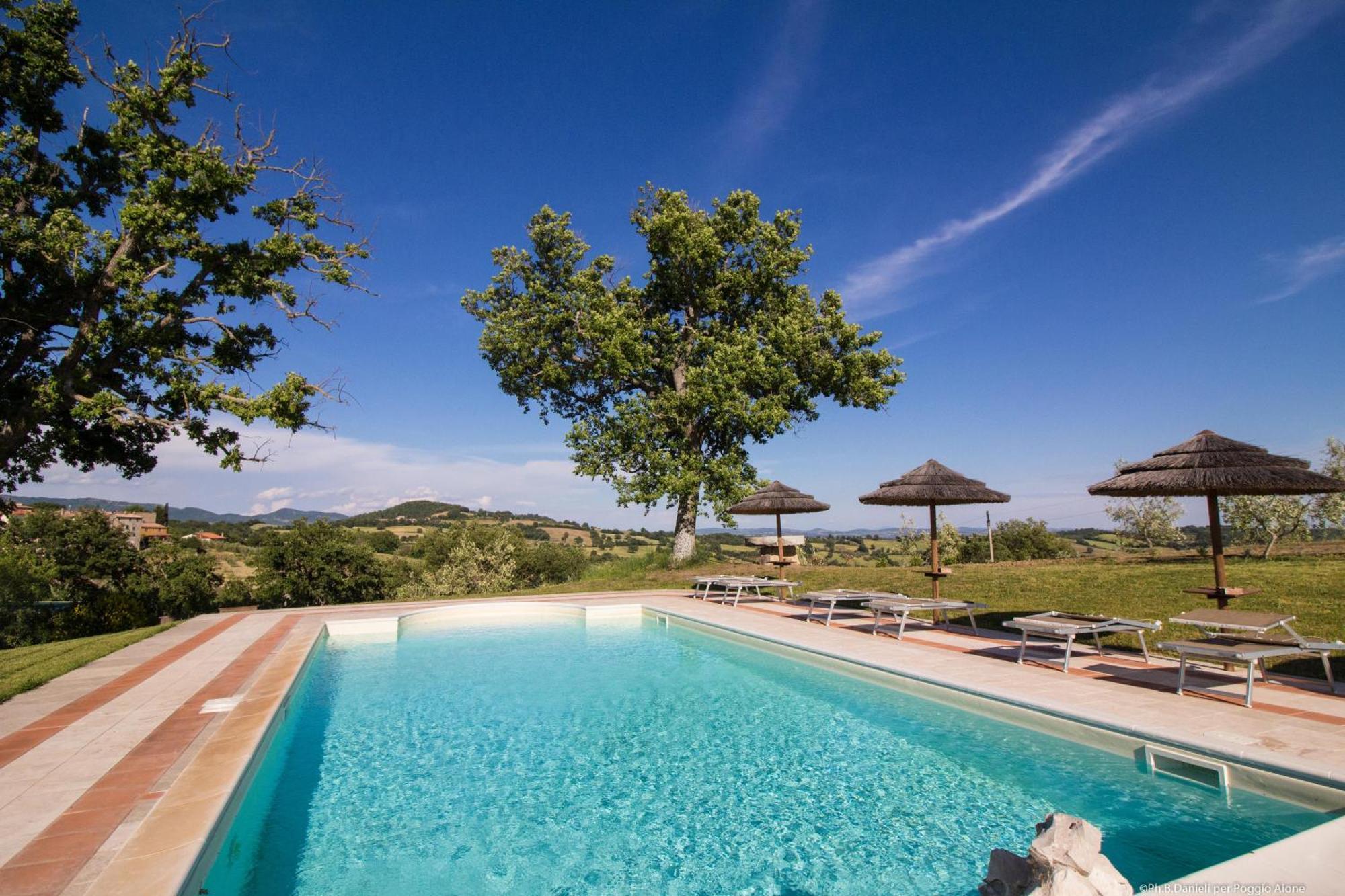 Gasthaus Country House Poggio Aione Catabbio Exterior foto