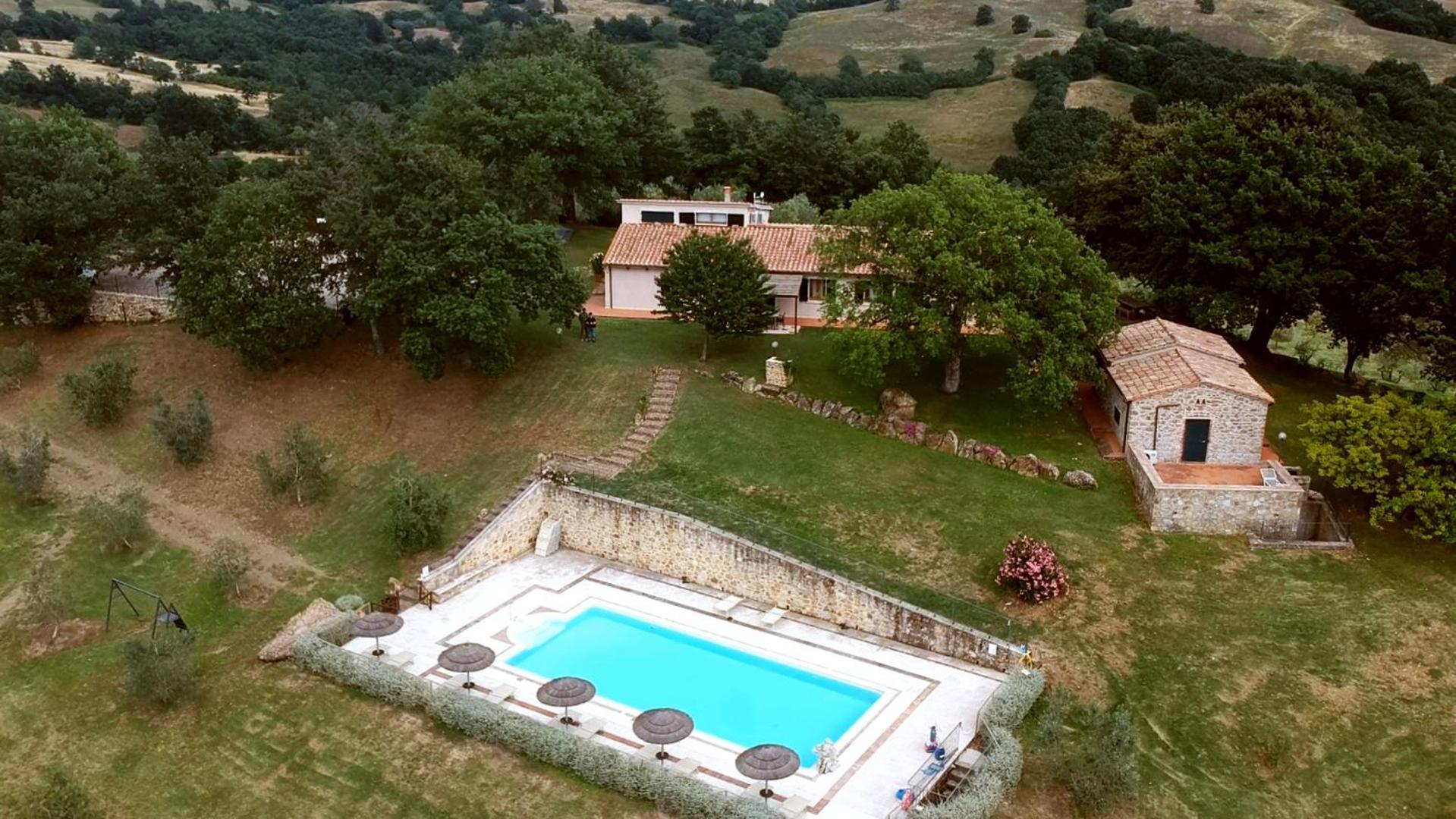 Gasthaus Country House Poggio Aione Catabbio Exterior foto