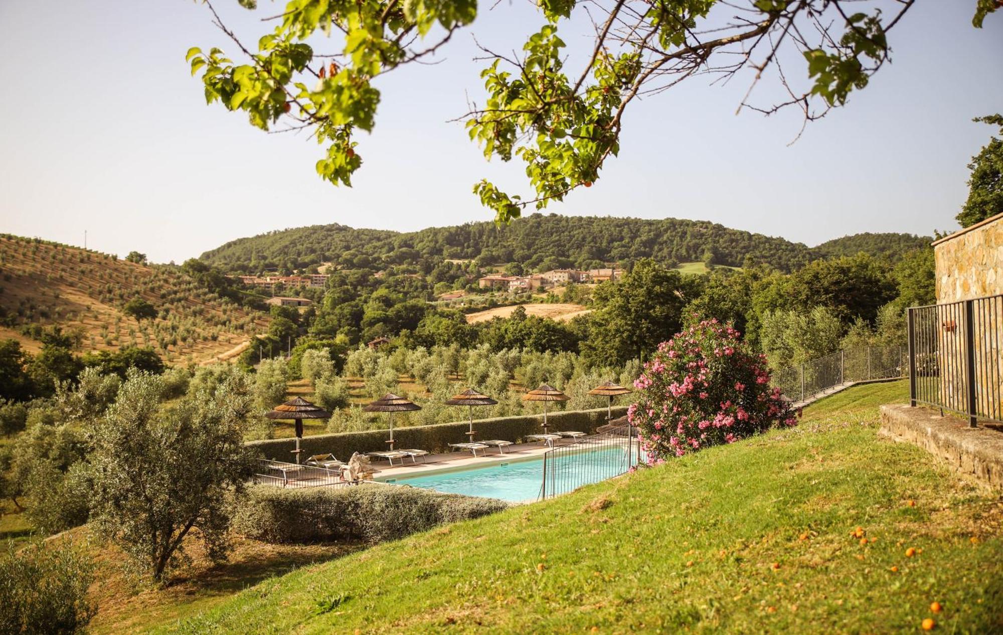 Gasthaus Country House Poggio Aione Catabbio Exterior foto